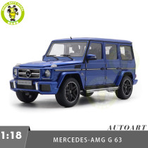 1/18 Mercedes-AMG G63 Benz AUTOart 76324 Designo Mauritius Blue Model Car
