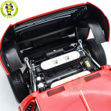 1/18 Lamborghini MIURA P400SV Red/Gold KYOSHO 08317RG Diecast Model Toy Cars Gifts For Father Friends