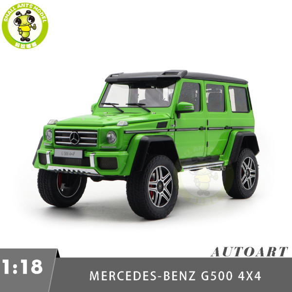 1/18 Mercedes-BENZ G500 4×4² G Class AUTOart 76315 Aliengreen Model Car