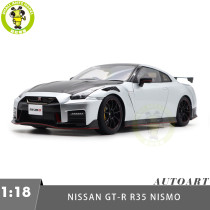 1/18 Nissan GT-R R35 NISMO Special Edition AUTOart 77503 Ultimate Metal Silver Model Car