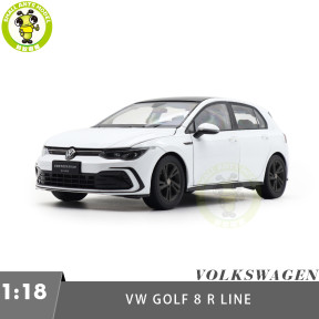1/18 VW Volkswagen Golf 8 R Line Diecast Model Toys Car Boys Girls Gifts