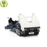 1/18 PAGANI ZONDA F 2005 Almost REAL Bianco Fabriano Diecast Model Toy Car Gifts For Friends Father