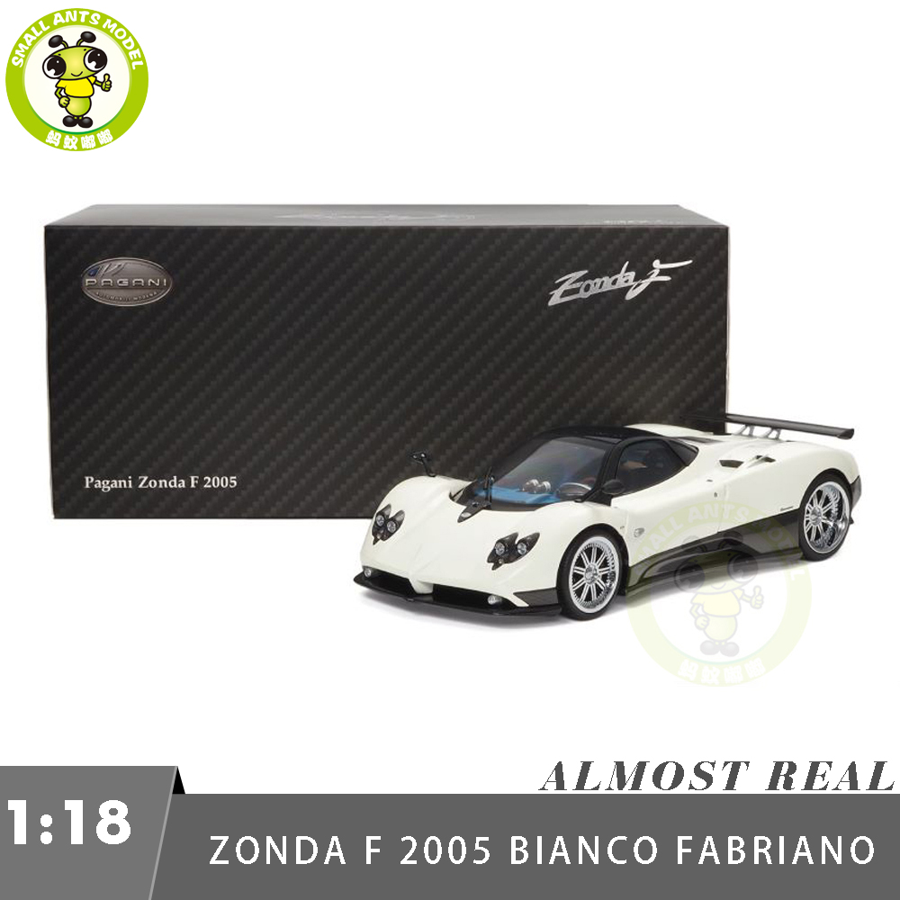 Pagani Zonda Cinque Coupé Rhd Bianco Benny Almost Real 1:18 850604001