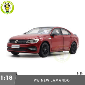 1/18 VW Volkswagen New Lamando Diecast Model Toys Car Gifts For Father Friends