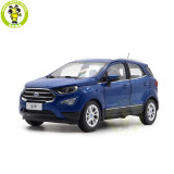 1/18 Ford New Ecosport 2018 Diecast Model Toys Car Gifts For Father Friends