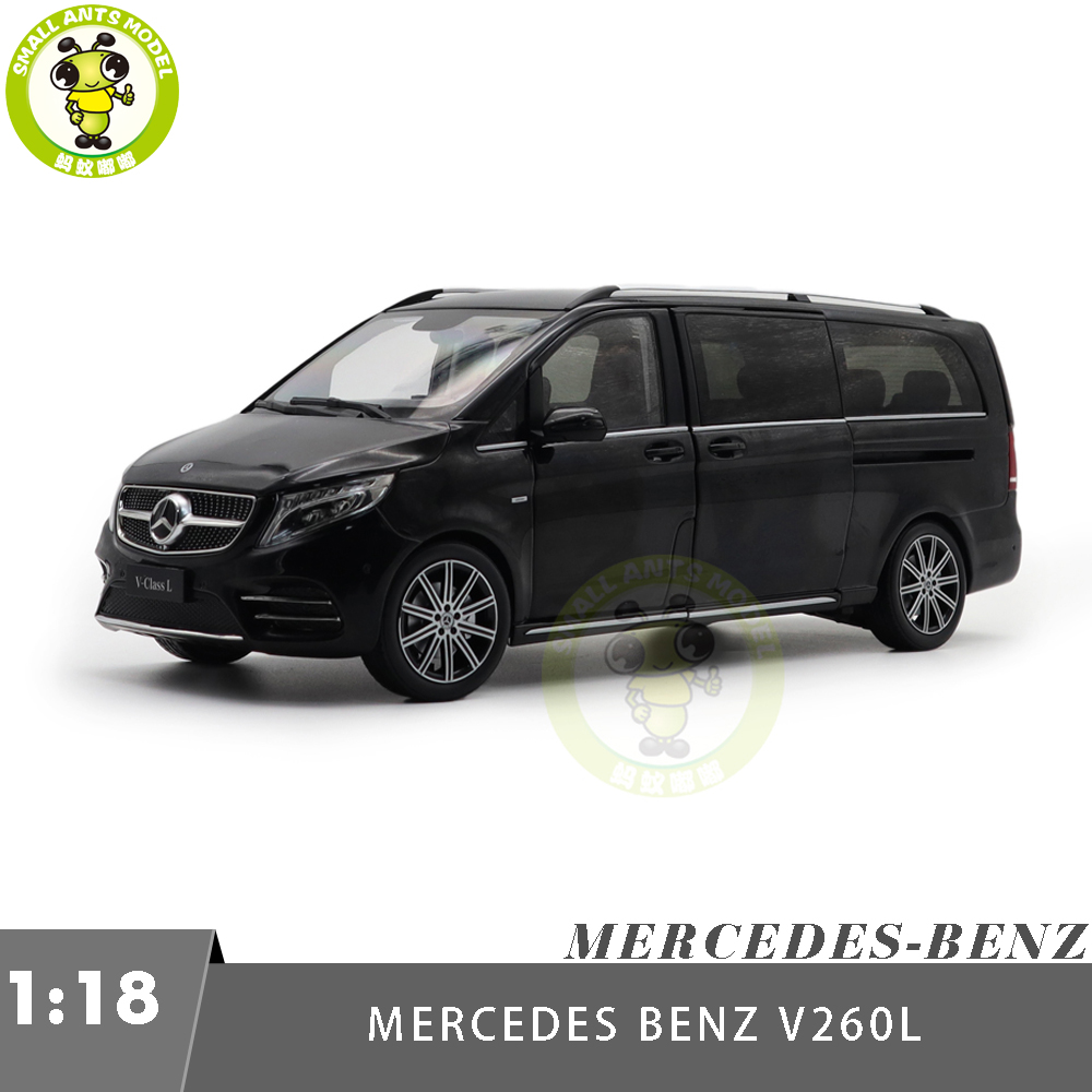 ミニカー 1/18 ベンツ V260L MPV ブラック 1/18 Dealer Edition Mercedes-Benz V-Class V260L MPV (Black