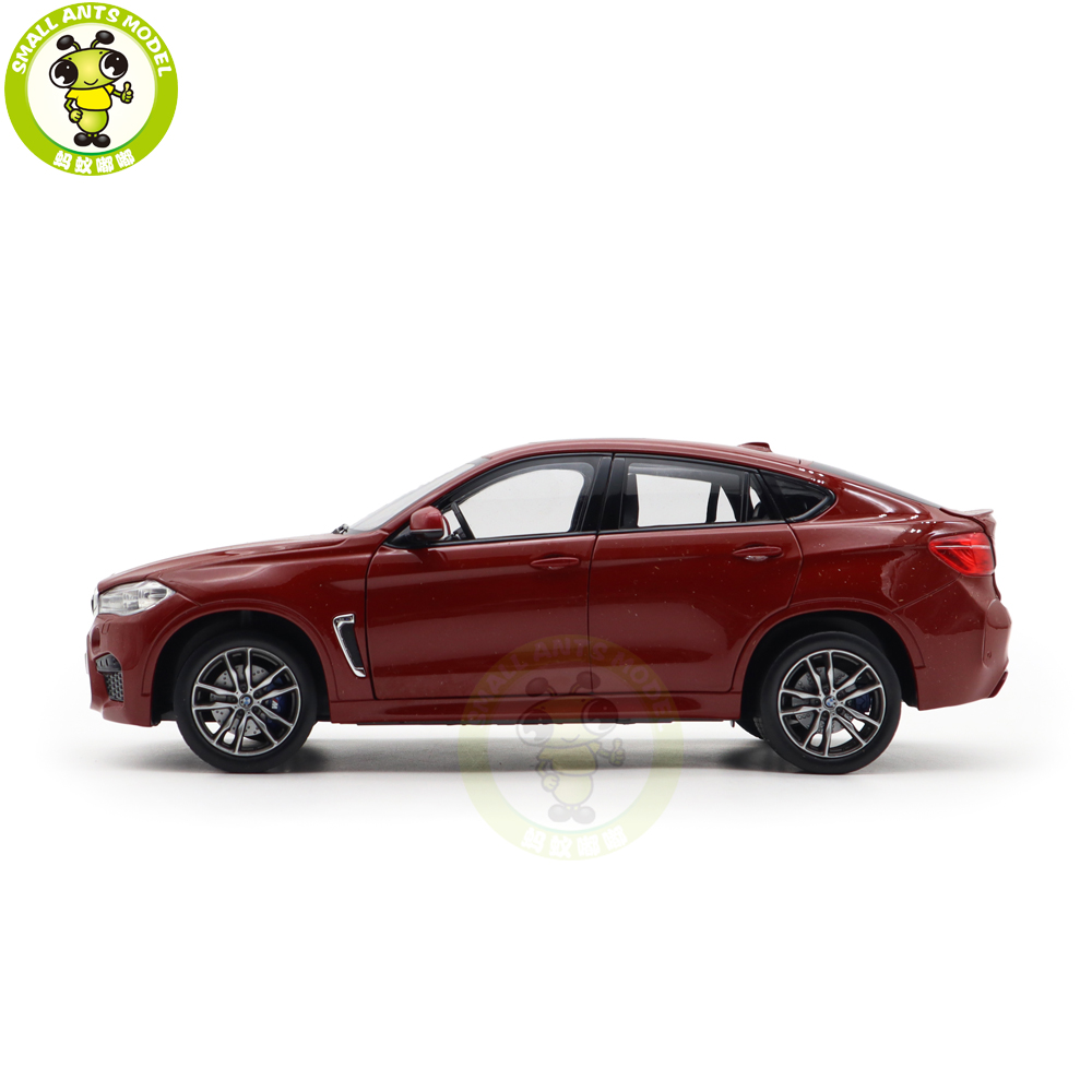 1/18 BMW X6 M F86 2015 Norev 183242 Red Metallic Diecast Model Toy