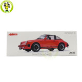 1/12 Schuco Porsche 911 Carrera Targa 3.2 Red Diecast Model Toy Car Gifts For Father Friends