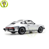 1/12 Schuco Porsche 911 Carrera Coupe 3.2 Silver Metallic Diecast Model Toy Car Gifts For Father Friends