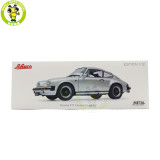 1/12 Schuco Porsche 911 Carrera Coupe 3.2 Silver Metallic Diecast Model Toy Car Gifts For Father Friends