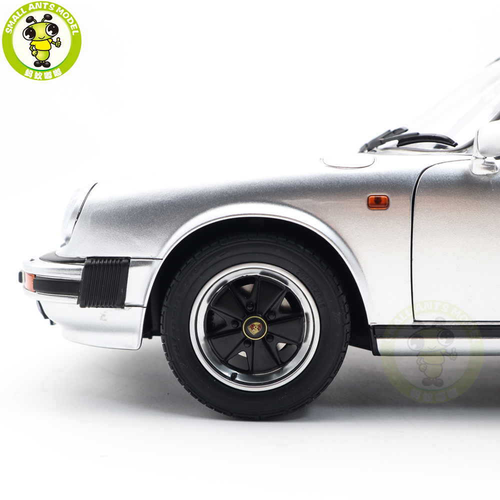 1/12 Schuco Porsche 911 Carrera Coupe 3.2 Silver Metallic 1/12 Schuco Porsche 911 Carrera Coupe 3.2 Silver Metallic