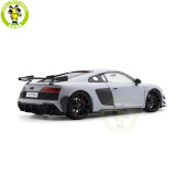 1/18 2021 Audi R8 V10 GT RWD KengFai Diecast Model Toy Car Gifts For Friends Father