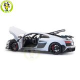 1/18 2021 Audi R8 V10 GT RWD KengFai Diecast Model Toy Car Gifts For Friends Father