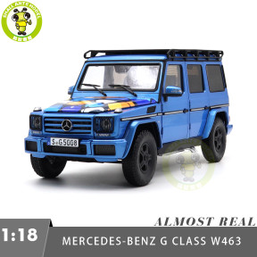 1/18 Almost Real 820616 Mercedes AMG G CLASS G500 W463 300K Commemorative Edition Diecast Model Car Gifts For Husband Father Boyfriend