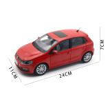 1/18 VW Volkswagen POLO 2016 Diecast Model Toy Car Gifts For Friends Father
