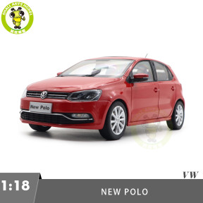 1/18 VW Volkswagen POLO 2016 Diecast Model Toy Car Gifts For Friends Father