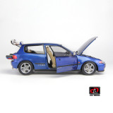 1/18 LCD Honda Civic 5th Mk5 EG6 Diecast Model Car Gifts For Father Friends