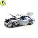 1/18 Porsche RUF CTR Anniversary 2017 GT Silver Almost Real 880303 Diecast Model Toy Car Gifts For Friends Father