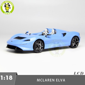 Pre-order 1/18 LCD McLaren ELVA Diecast Model Car Gifts For Father Friends