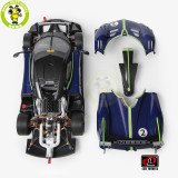 Pre-order 1/18 LCD Pagani Huayra R Diecast Model Car Gifts For Father Friends