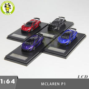 1/64 LCD Mclaren P1 Racing Car Diecast Model Toy Cars Gifts For Boyfriend Husband Father