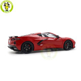 1/18 Chevrolet CORVETTE Stingray 2020 Autoart 71282 Torch Red Model Toy Car Gifts For Father Friends