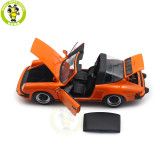 1/18 Minichamps Porsche 911 Carrera 3.2 TARGA 1983 Diecast Model Toys Car Gifts For Friends Father