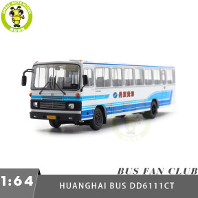 1/64 HuangHai City Bus DD6111CT Diecast Model Toy Car Bus Gifts For Friends