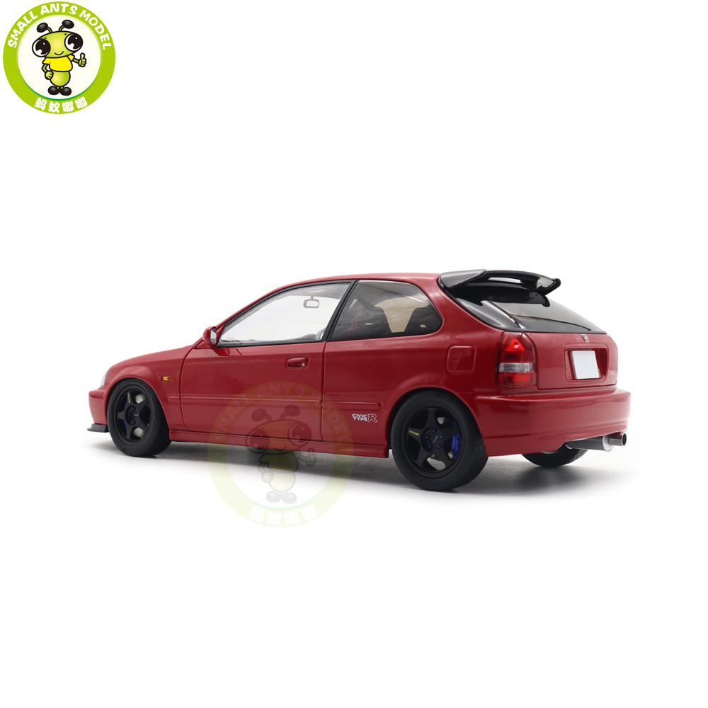 1/18 MOTORHELIX Honda CIVIC Type R EK9-120 Diecast Model Toy
