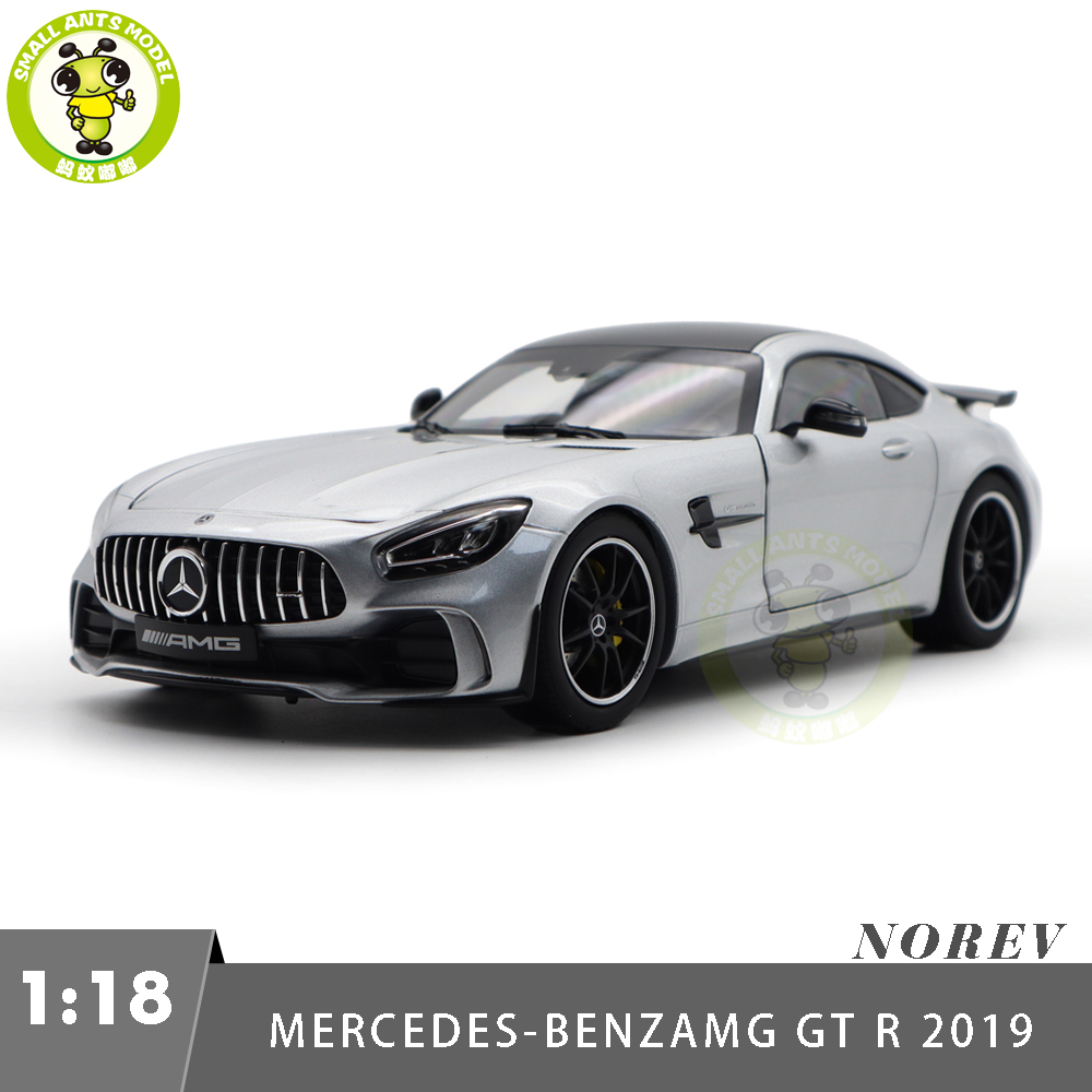 Voiture Miniature 1/18 Norev - Mercedes AMG GT R 2019 Verte, Modèle Diecast, Cadeau