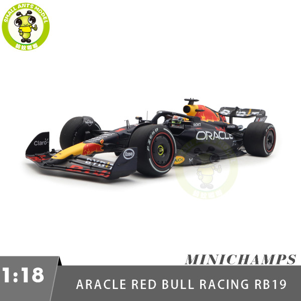 1/18 Minichamps Oracle Red Bull Racing RB19 Max Verstappen Winner Spanish GP 2023 F1 Formula One Diecast Model Toys Car Gifts For Friends Father