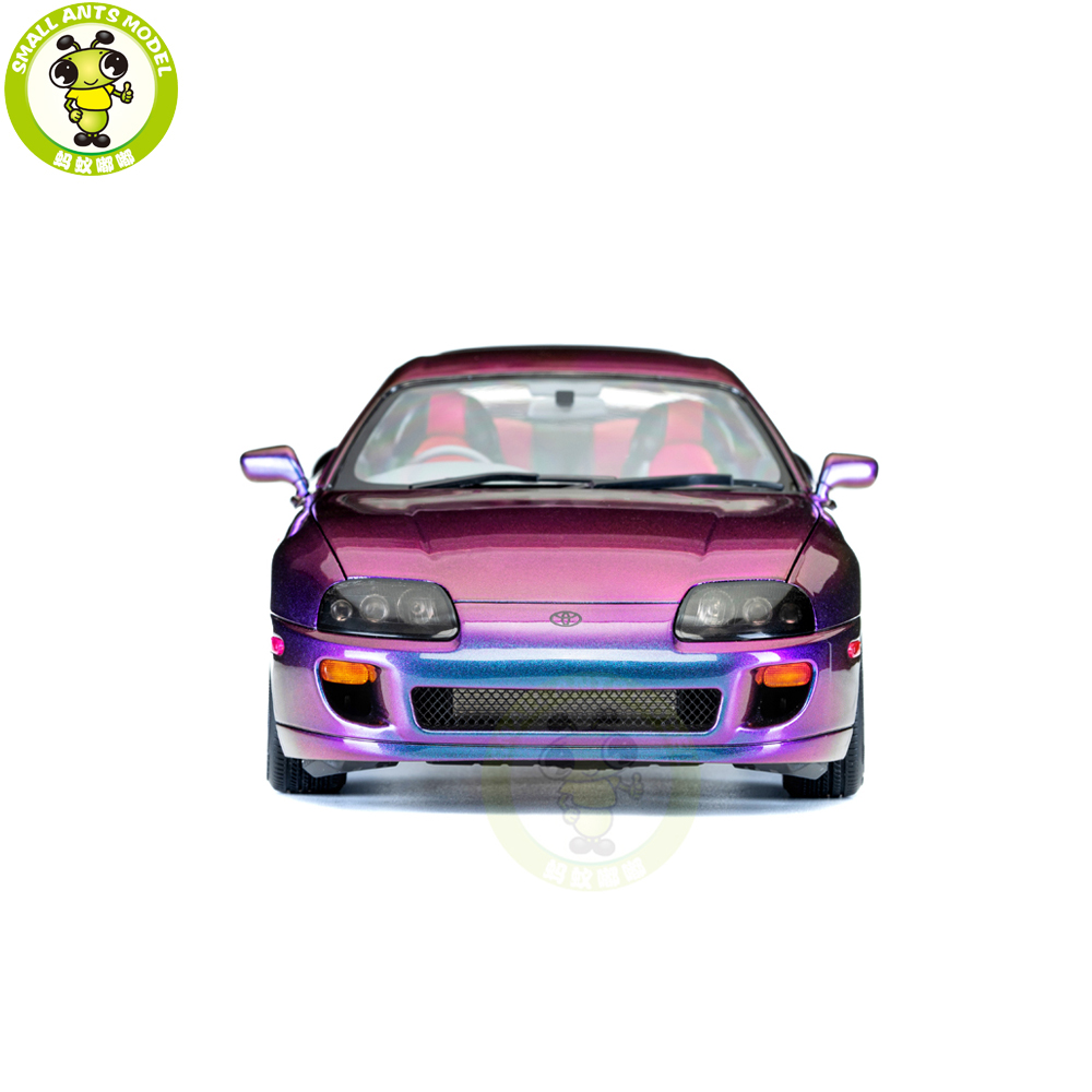 1/18 WHELART Toyota Supra A80 (Midnight Purple) Diecast Car