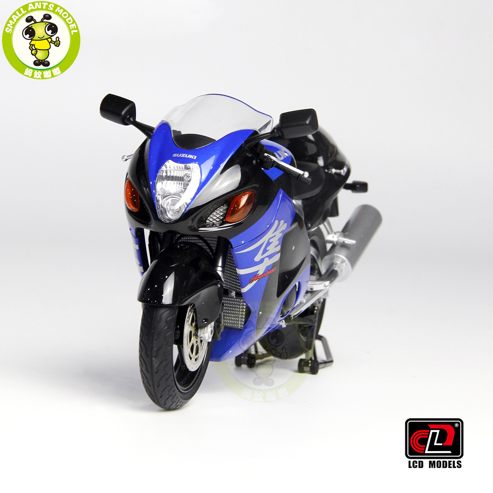1/12 Suzuki GSX-1300R Hayabusa LCD Models Diecast Motorcycle