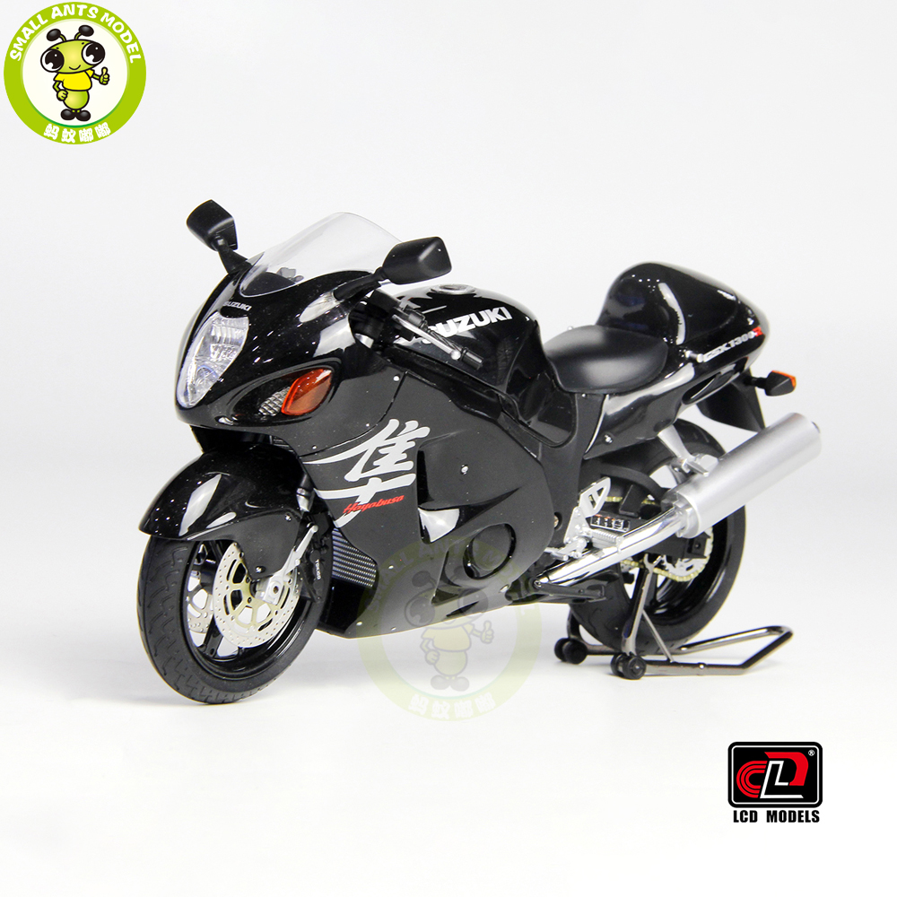 1/12 Suzuki GSX-1300R Hayabusa LCD Models Diecast Motorcycle