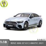 1/18 Mercedes Benz AMG GT 63 S 4Matic 2021 Norev 183444 183834 183835 183836 Diecast Model Toys Car Boys Girls Gifts