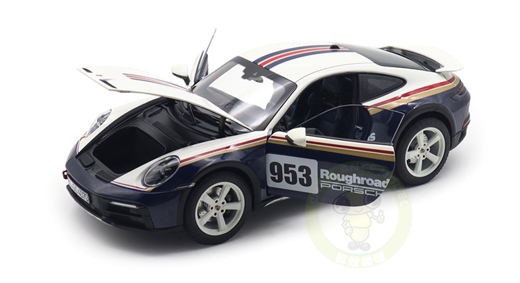 1/18 Porsche 911 DAKAR 2023 Roughroads #953 NOREV 187240 Diecast