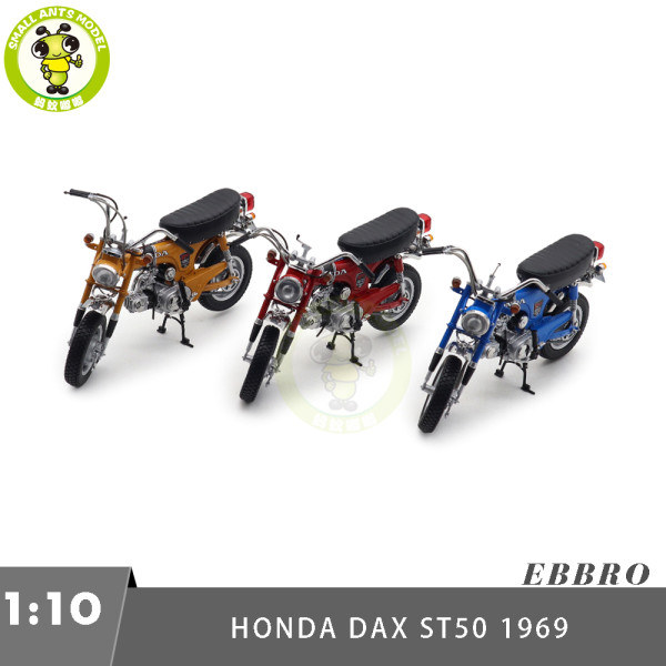 1/10 EBBRO Honda DAX Honda ST50 1969 Diecast Model Motorcycle Car Toy Gifts For Friends Father