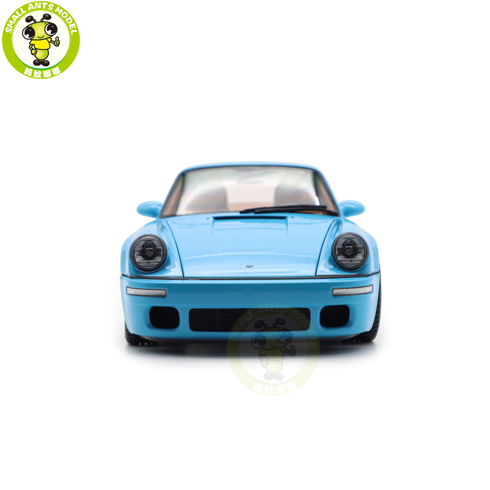 【ALMOST REAL】限定504台 RUF CTR 2017 Blue Porsche RUF CTR Anniversary 2017 Bavarian Sky Blue 1/18