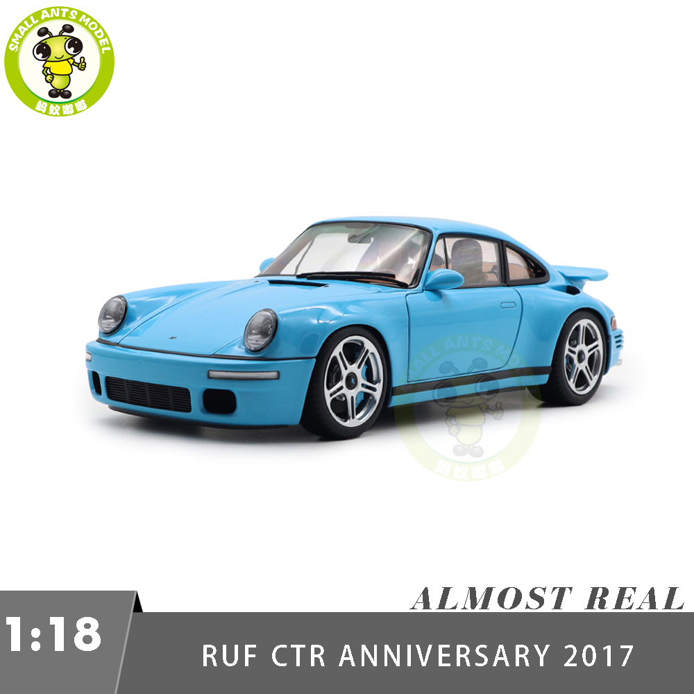 Porsche RUF CTR Anniversary 2017 Bavarian Sky Blue 1/18