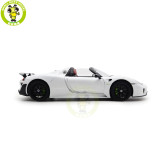 1/18 Porsche 918 Spyder Weissach Package Autoart 77920 White/Red Interior Model Toy Car Gifts For Father Friends