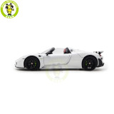 1/18 Porsche 918 Spyder Weissach Package Autoart 77920 White/Red Interior Model Toy Car Gifts For Father Friends