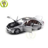 1/18 Motorhelix Mercedes Benz S600L S600 S CLASS W221 Diecast Model Toy Car Gifts For Friends Father