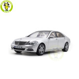 1/18 Motorhelix Mercedes Benz S600L S600 S CLASS W221 Diecast Model Toy Car Gifts For Friends Father