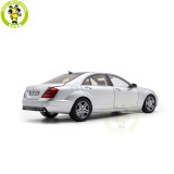 1/18 Motorhelix Mercedes Benz S600L S600 S CLASS W221 Diecast Model Toy Car Gifts For Friends Father