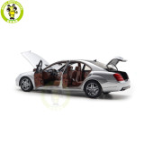 1/18 Motorhelix Mercedes Benz S600L S600 S CLASS W221 Diecast Model Toy Car Gifts For Friends Father