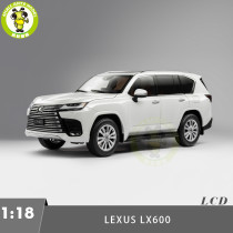 Pre-order 1/18 LCD TOYOTA LEXUS LX600 LX Diecast Model Toy Car Gifts For Friends Father
