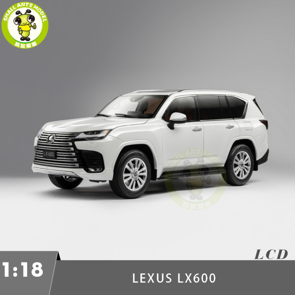 Pre-order 1/18 LCD TOYOTA LEXUS LX600 LX Diecast Model Toy Car Gifts For Friends Father