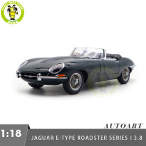1/18 Jaguar E-TYPE Roadster Series I 3.8 AUTOart 73604 British Racing Green Diecast Model Car Gifts For Friends Father