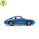 1/18 AUTOart 78133 Porsche 911 993 Carrera Blue Metallic Diecast Model Toy Car Gifts For Friends Father