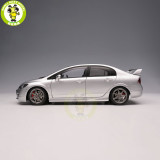 Pre-order 1/18 MOTORHELIX Honda CIVIC Type R FD2 2007 Early Version Diecast Model Toy Car Gifts For Father Friends